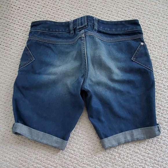 Diesel Kuzko Cut offs Denim Jeans Shorts sz 26 27 - Picture 2 of 7